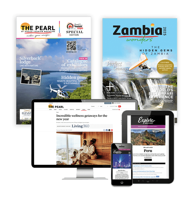 CMG Travel Media portfolio showcase featuring magazines and digital content